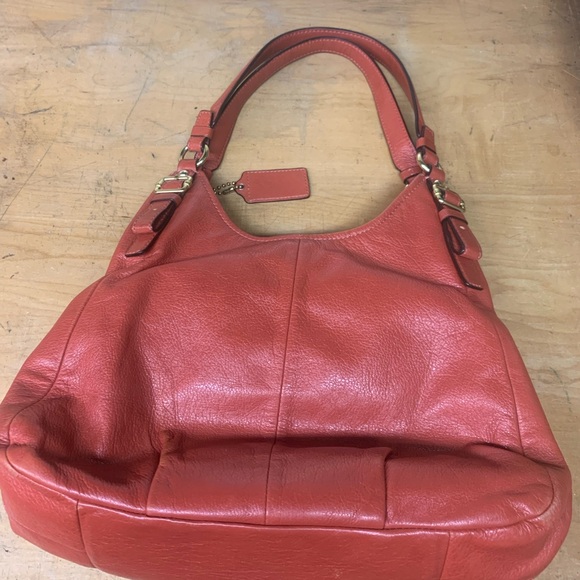 Coach purse orange - Picture 2 of 9